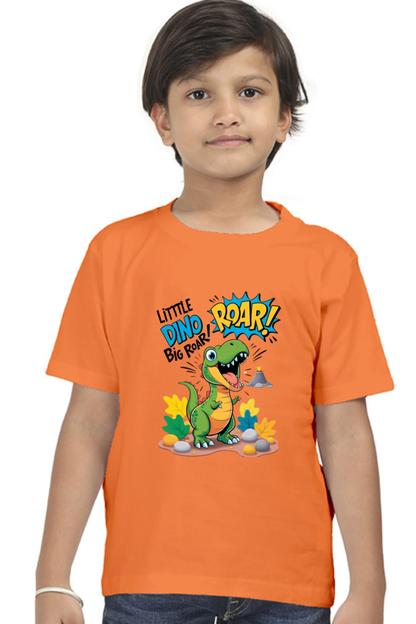 Baby Dinosaur Romper - 'Little Dino' Design | Soft Cotton Toddler T-Shirt
