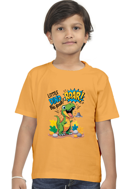 Baby Dinosaur Romper - 'Little Dino' Design | Soft Cotton Toddler T-Shirt