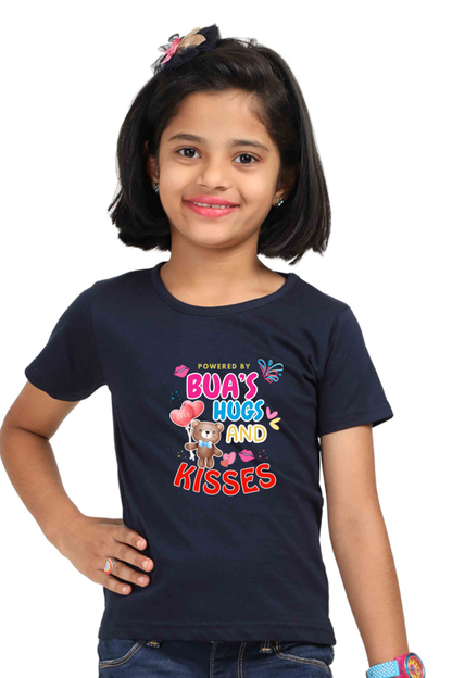 Adorable Bua-Themed Girls T-shirts