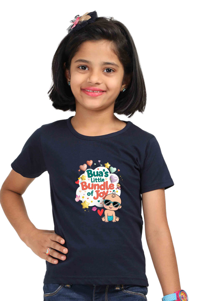Adorable Bua- Girls T-shirts – Custom-Made for Comfort and Style