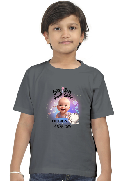 Customized Mundan Ceremony T-Shirt – Celebrate Baby’s First Haircut in Style