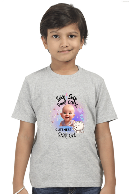 Customized Mundan Ceremony T-Shirt – Celebrate Baby’s First Haircut in Style