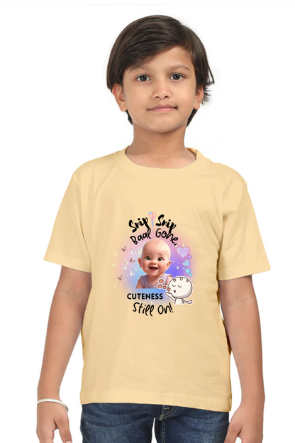 Customized Mundan Ceremony T-Shirt – Celebrate Baby’s First Haircut in Style