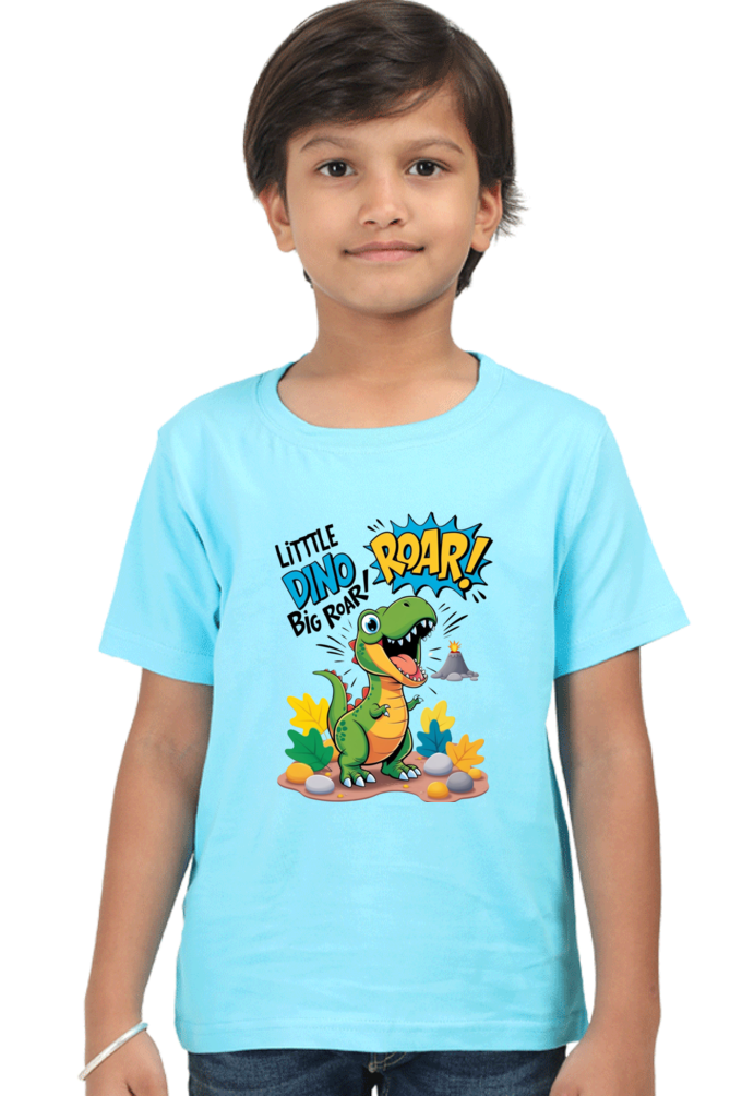 Baby Dinosaur Romper - 'Little Dino' Design | Soft Cotton Toddler T-Shirt