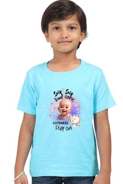 Customized Mundan Ceremony T-Shirt – Celebrate Baby’s First Haircut in Style