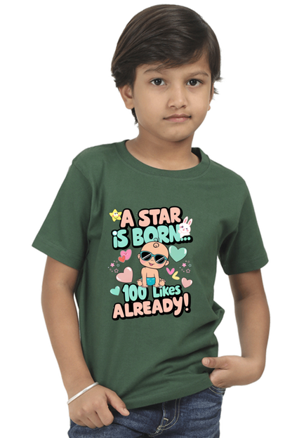 A Star is Born"  Boys T-shirt – 100 Likes Already!