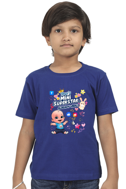 Adorable Bua- Boys T-shirts – Custom-Made for Comfort and Style