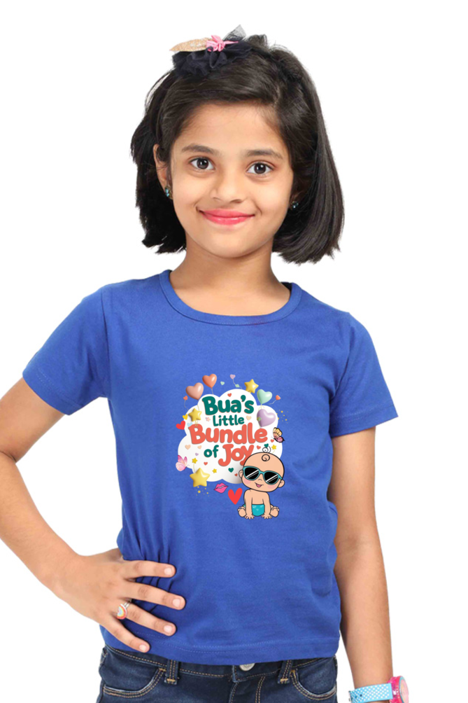 Adorable Bua- Girls T-shirts – Custom-Made for Comfort and Style