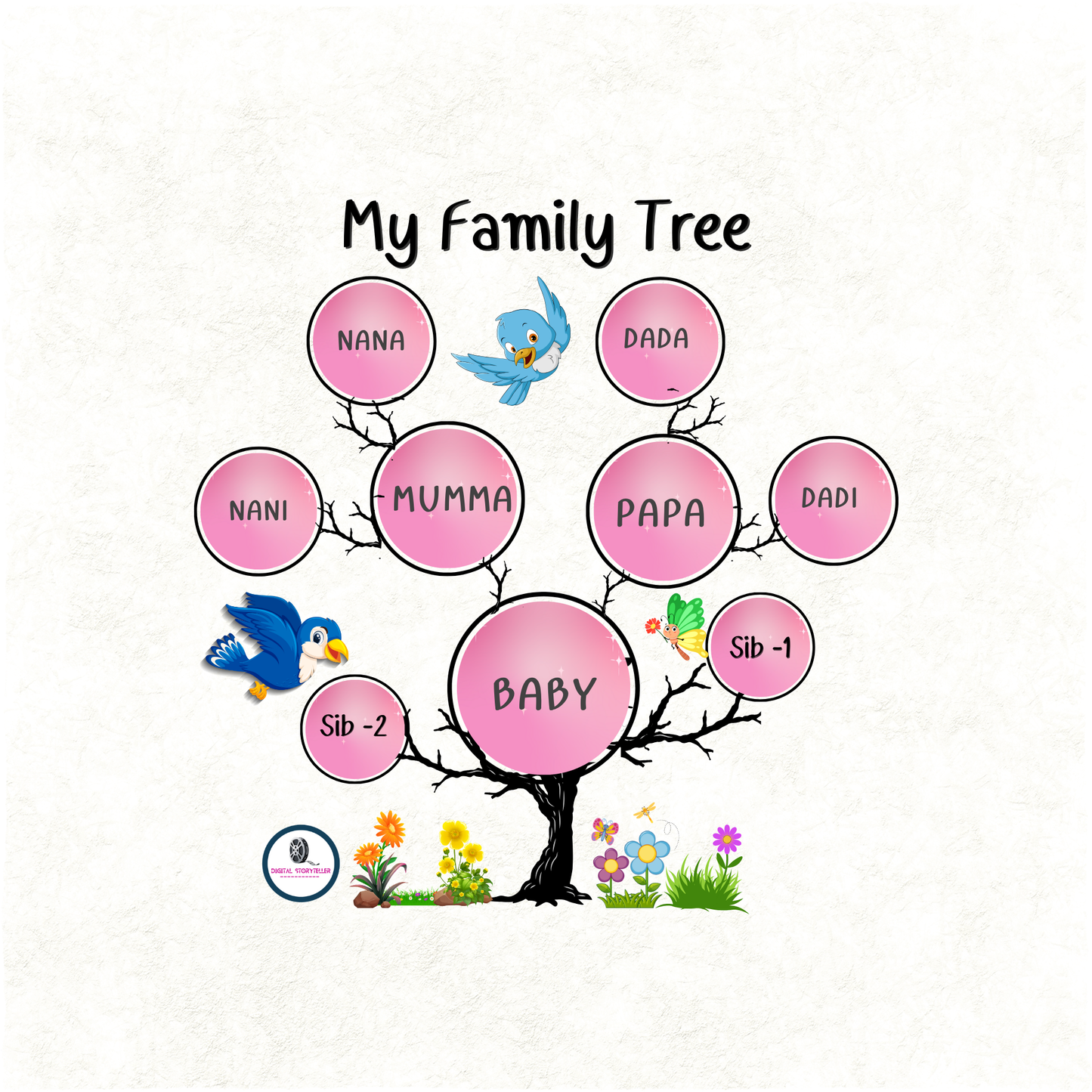 Baby Keepsake Memory Book (0–6 Months) – Pink Edition