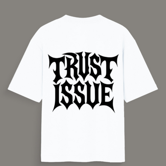 🔒 Trust Issue – Unisex Oversized Standard T-Shirt
