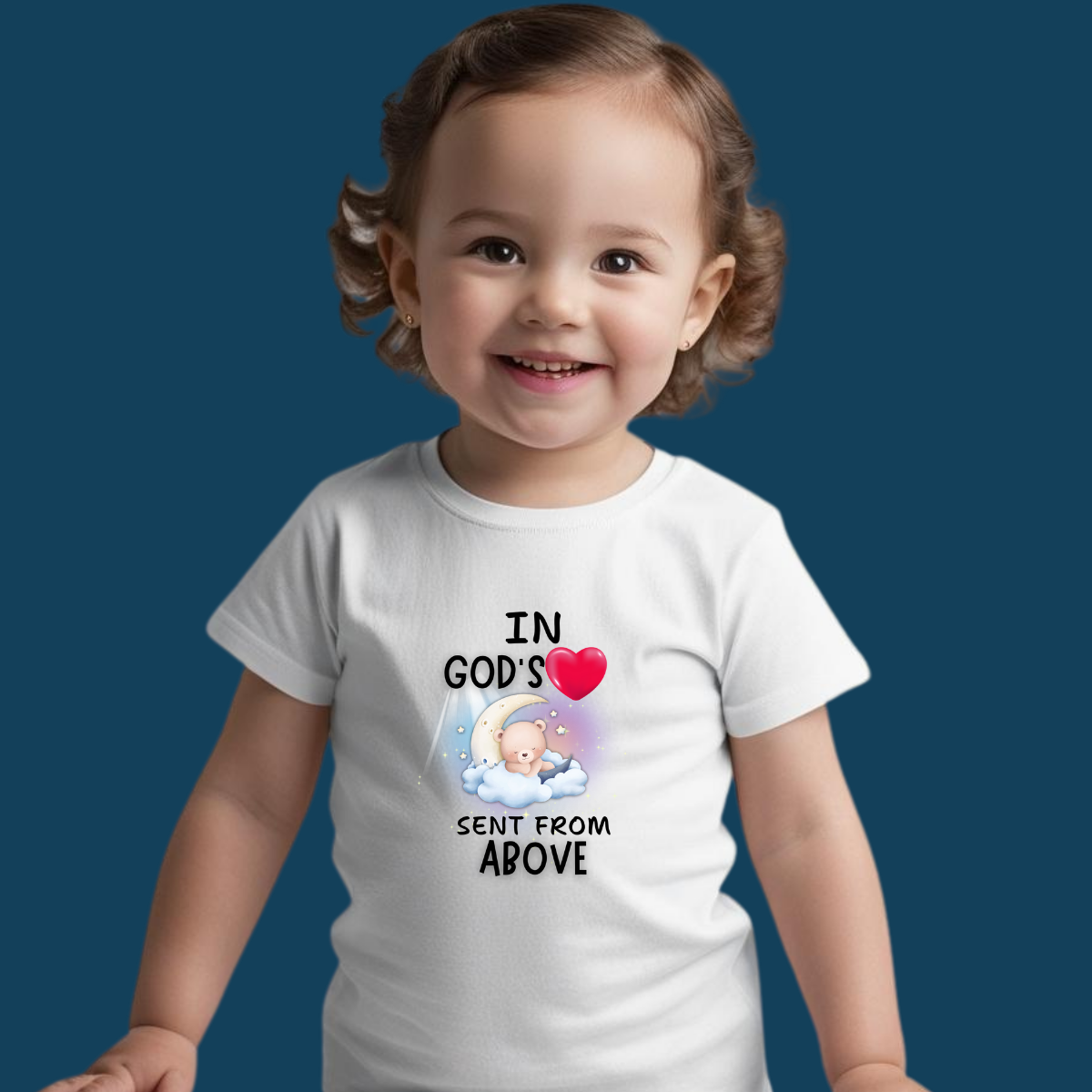 Little Blessings: Baby Girls T-shirts (0-4Yrs)