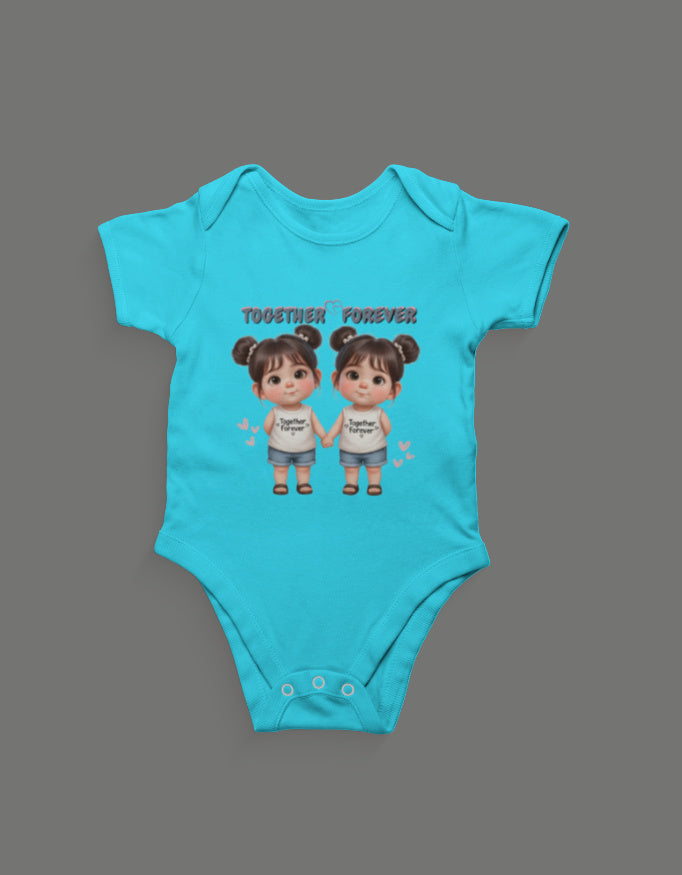 Together forever - Twin Rompers
