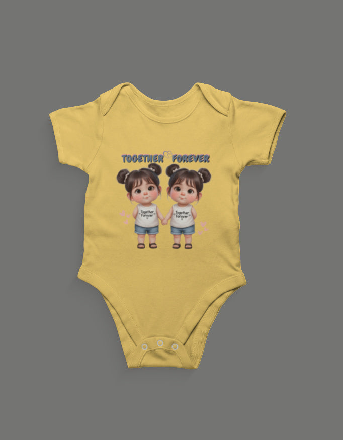 Together forever - Twin Rompers