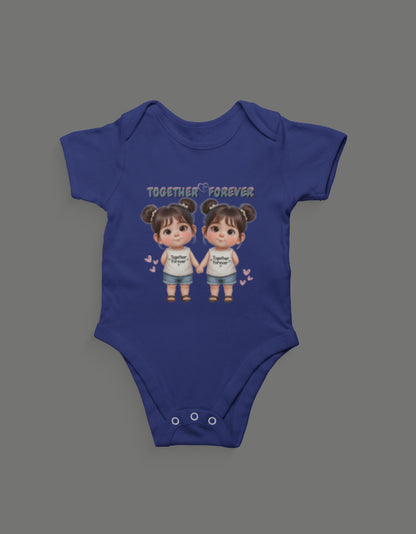 Together forever - Twin Rompers