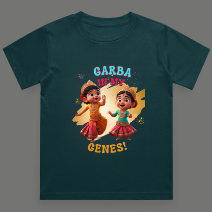 Garba in My Genes |  Unisex Cotton Festive Tee