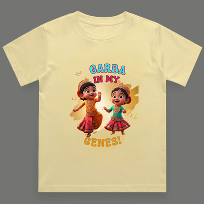 Garba in My Genes |  Unisex Cotton Festive Tee
