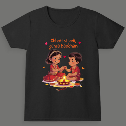 Chhoti Si Jodi, Gehra Bandhan - Girl's Crew Neck T-Shirt