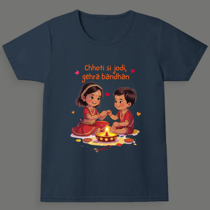 Chhoti Si Jodi, Gehra Bandhan - Boy's Crew Neck T-Shirt