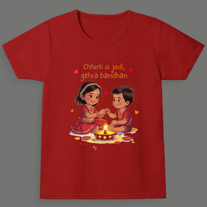 Chhoti Si Jodi, Gehra Bandhan - Girl's Crew Neck T-Shirt