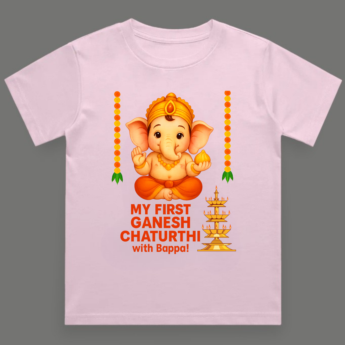 My First Ganpati – Festive Babywear for Little Devotees - Unisex Tee