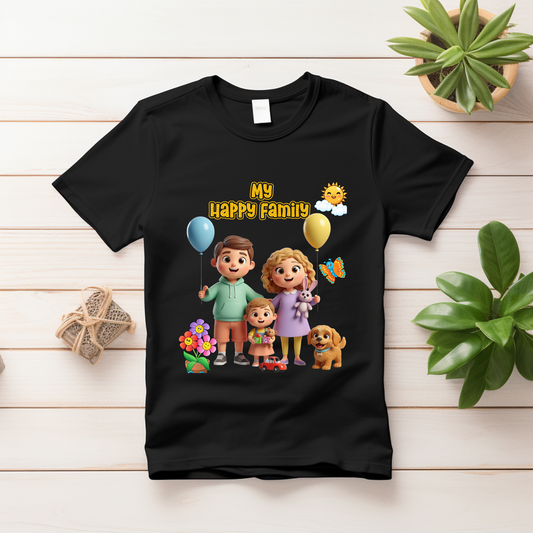 My Family - Unisex Crew Neck T-Shirt