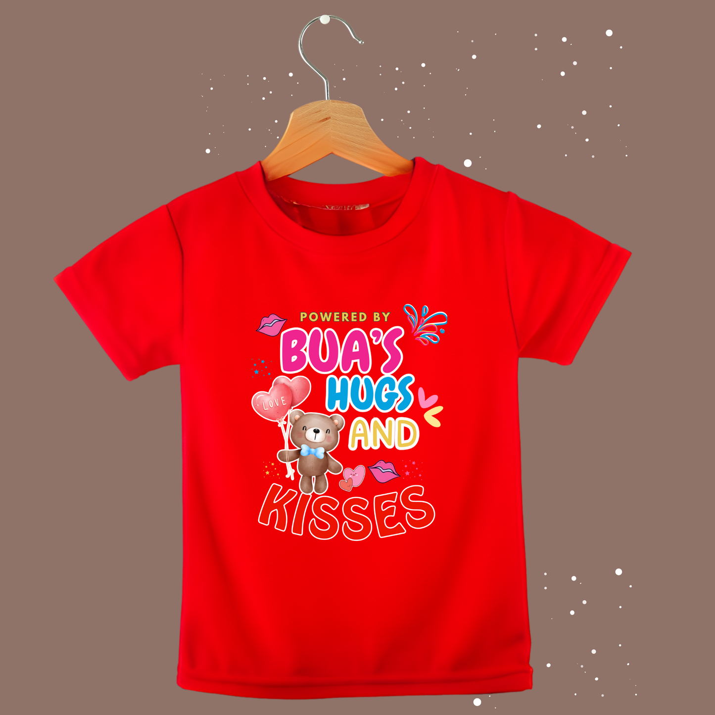 Adorable Bua-Themed Cotton T-shirts – Custom-Made for Comfort and Style