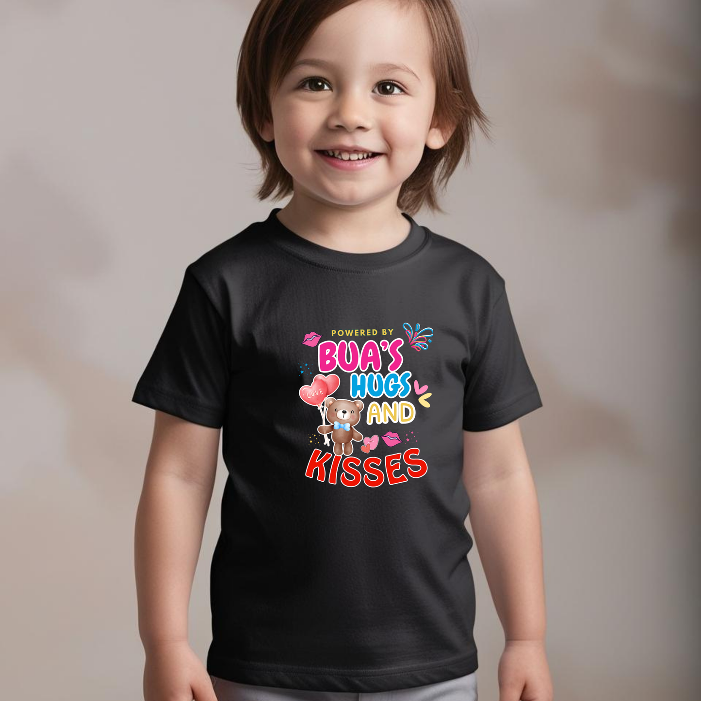 Adorable Bua-Themed Cotton T-shirts – Custom-Made for Comfort and Style