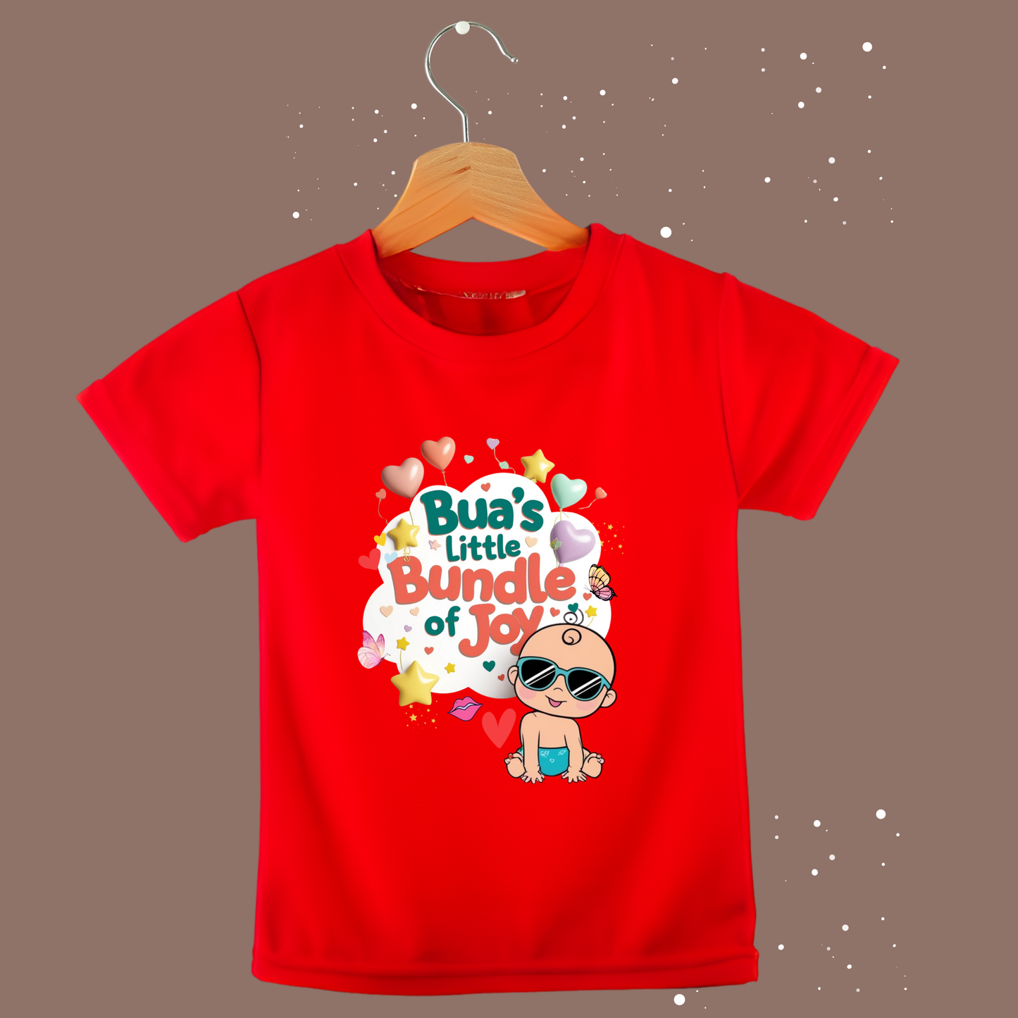 Adorable Bua- Girls T-shirts – Custom-Made for Comfort and Style