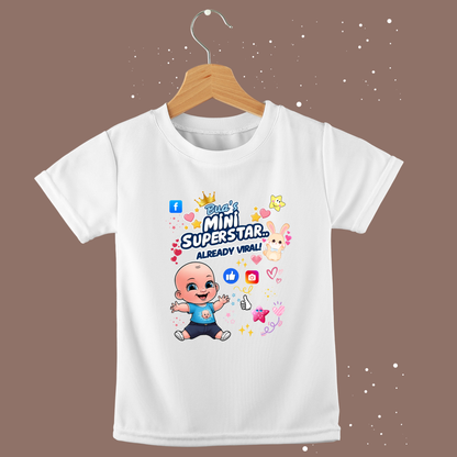 Adorable Bua- Boys T-shirts – Custom-Made for Comfort and Style