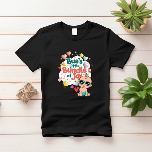 Adorable Bua- Girls T-shirts – Custom-Made for Comfort and Style