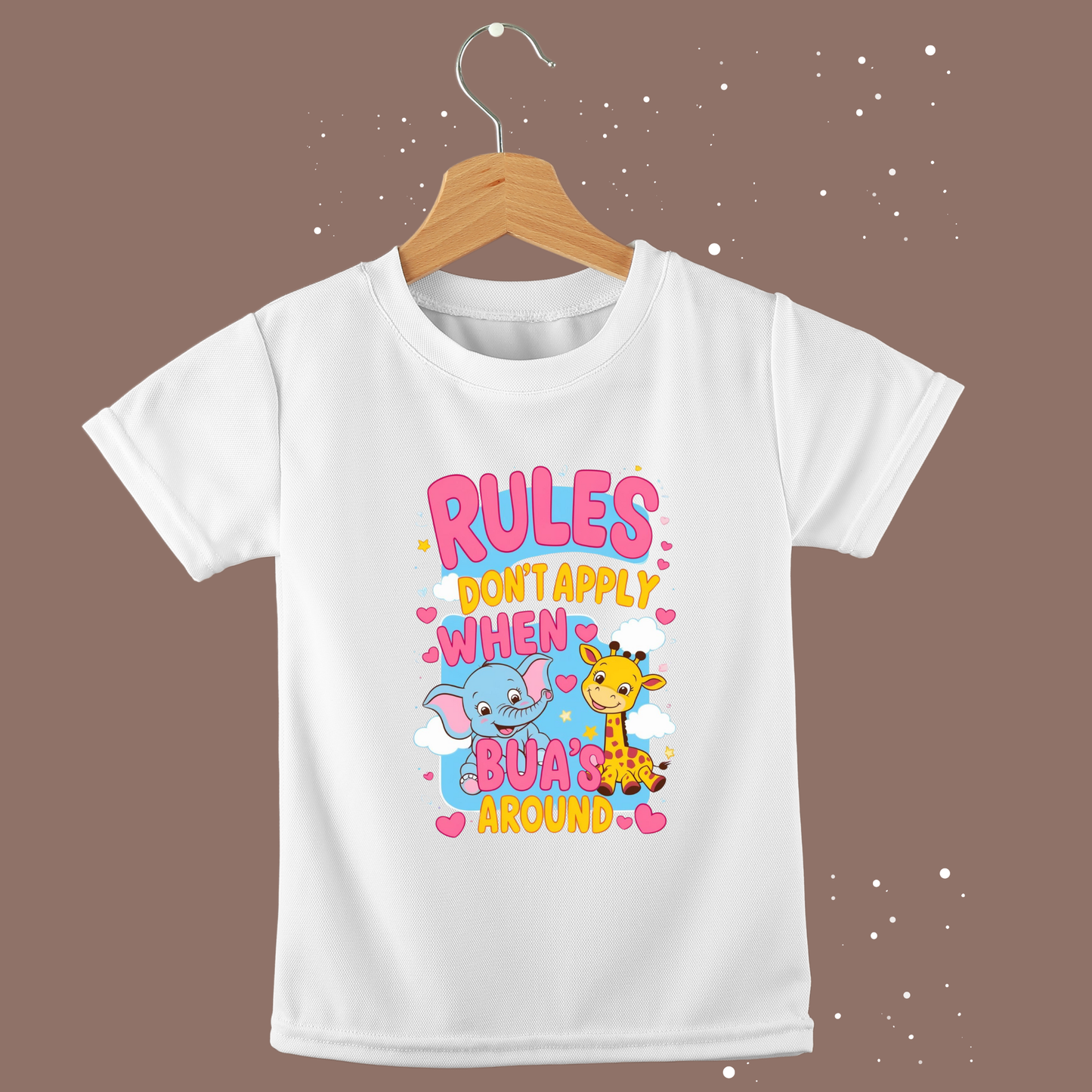 Adorable Bua-Boys T-shirts – Custom-Made for Comfort and Style