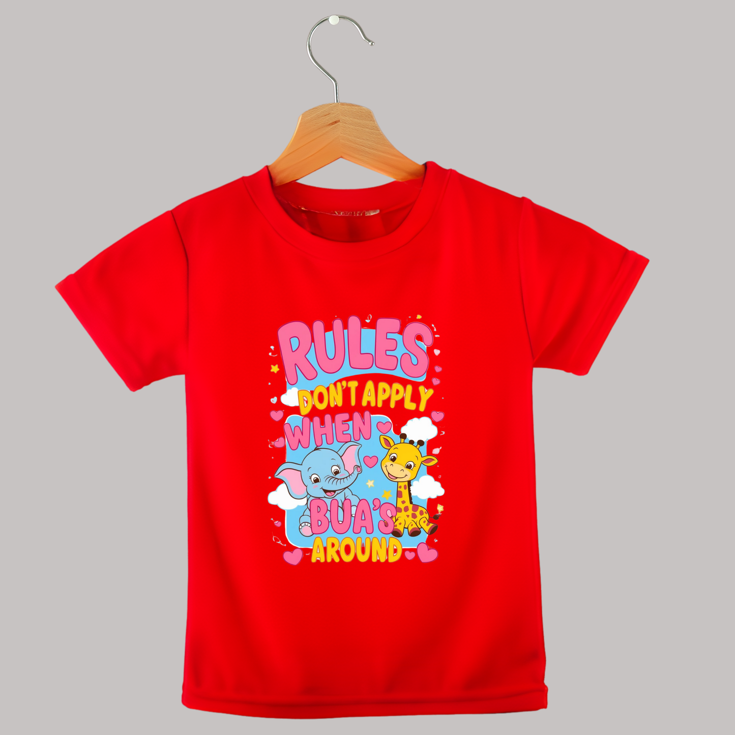 Adorable Bua-Boys T-shirts – Custom-Made for Comfort and Style