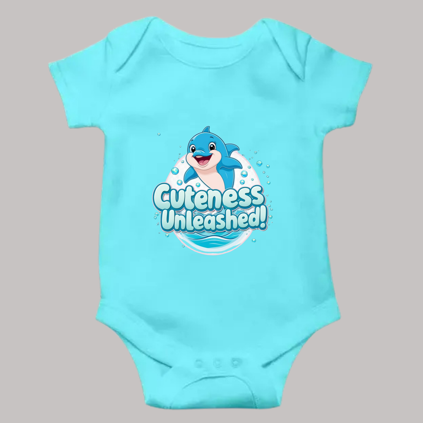 Cuteness Unleashed Romper – Soft & Playful Baby Outfit (Unisex)