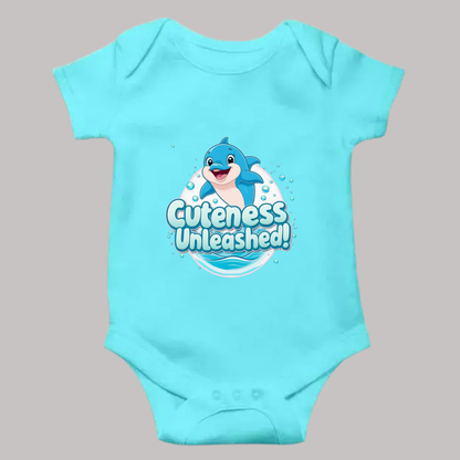 Cuteness Unleashed Romper – Soft & Playful Baby Outfit (Unisex)