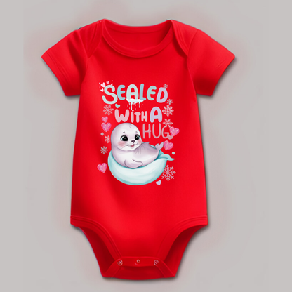 Sealed with a Hug T-Shirt – Cute & Comfy Tee for Babies & Kids (Unisex)