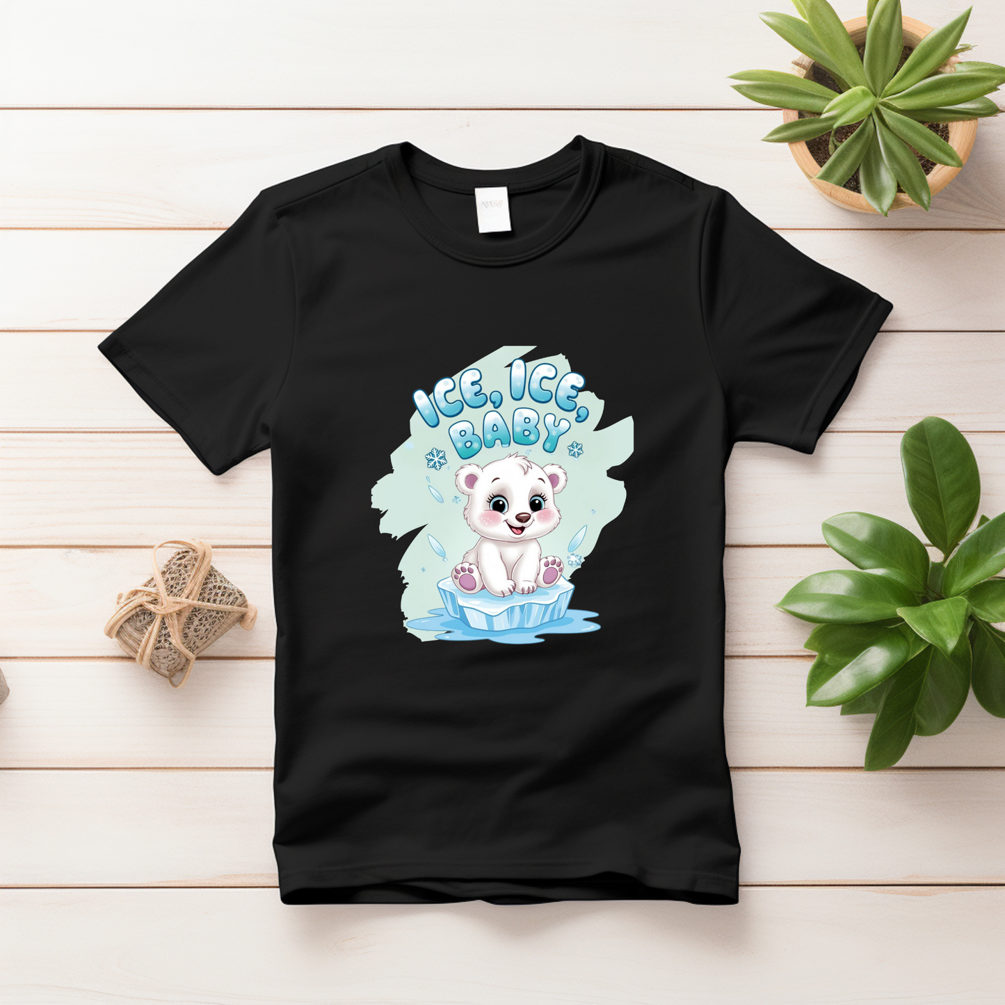 Ice, Ice Baby T-Shirt – Cool & Adorable Tee for Babies & Kids (Boys)