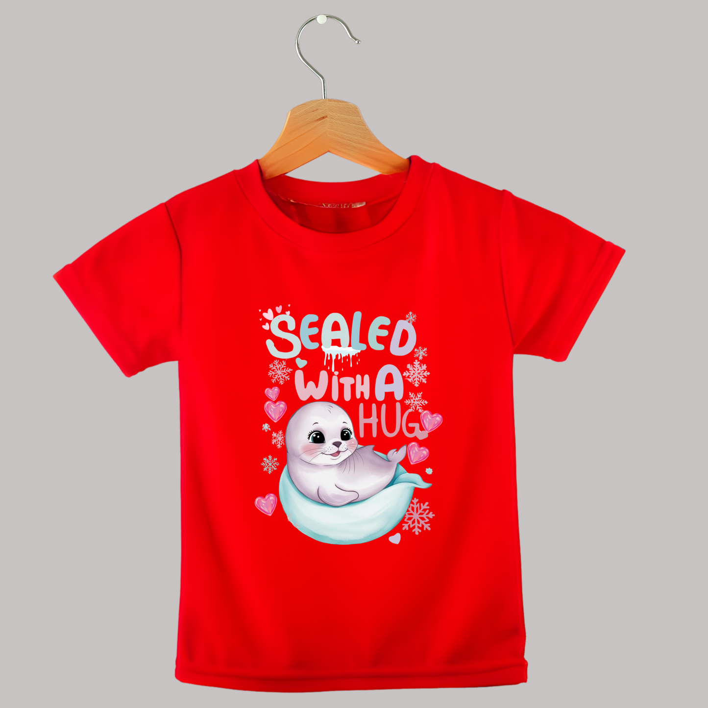 Sealed with a Hug T-Shirt – Cute & Comfy Tee for Babies & Kids