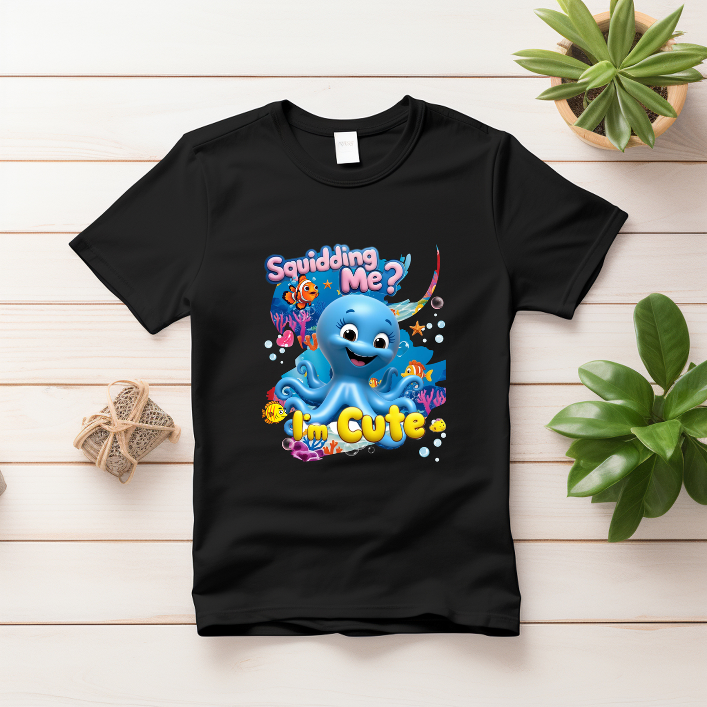 Squidding Me? I’m Cute!” 🐙😄