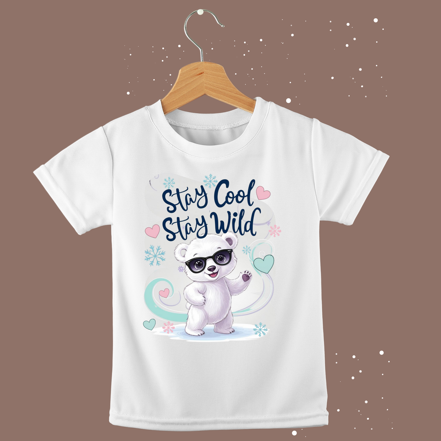 Stay Cool, Stay Wild T-Shirt – Trendy & Fun Tee for Babies & Kids