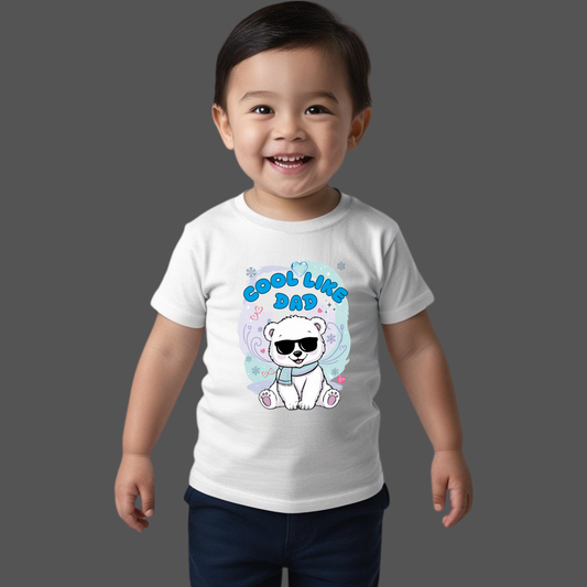 Cool Like Dad T-Shirt – Stylish & Fun Tee for Babies & Kids