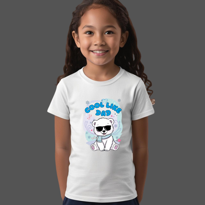 Cool Like Dad T-Shirt – Stylish & Fun Tee for Babies & Kids