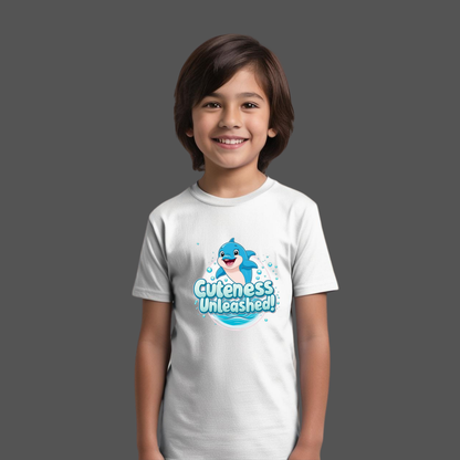 Cuteness Unleashed T-Shirt – Fun & Adorable Dolphin Tee for Kids