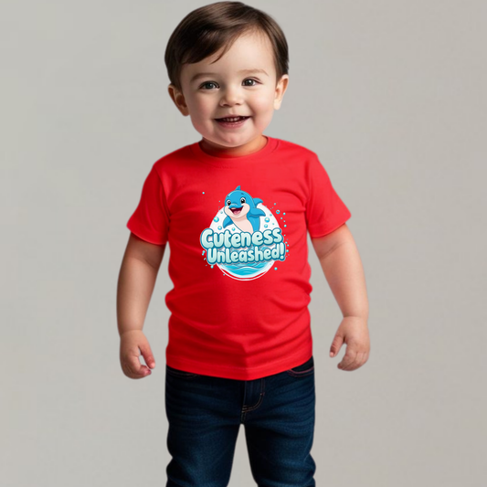 Cuteness Unleashed T-Shirt – Fun & Adorable Dolphin Tee for Kids