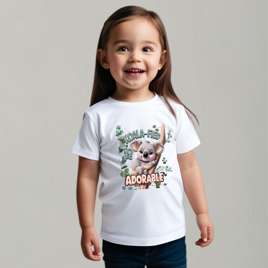 Koala-fied to Be Adorable - Baby T-Shirt