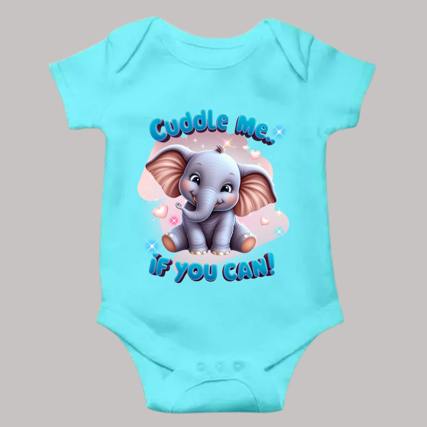 Cuddle Me... If You Can - Unisex Baby Romper