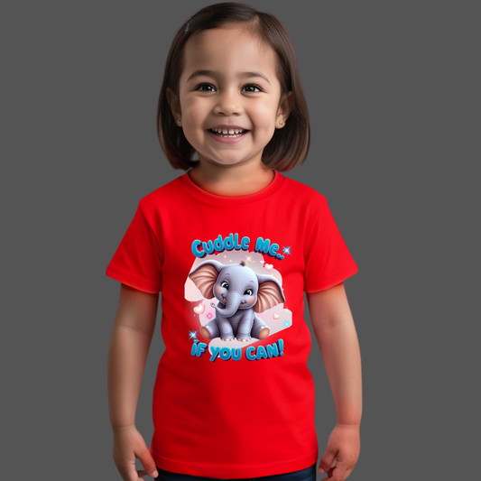Cuddle Me... If You Can - Baby T-Shirt - Girls