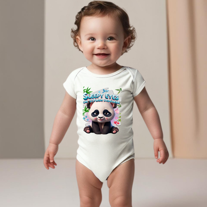 Sleepy Eyes or Stylish Disguise - Unisex Baby Romper