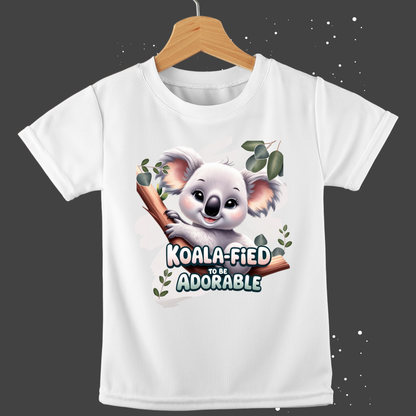 Koala-fied to Be Adorable - Baby T-Shirt