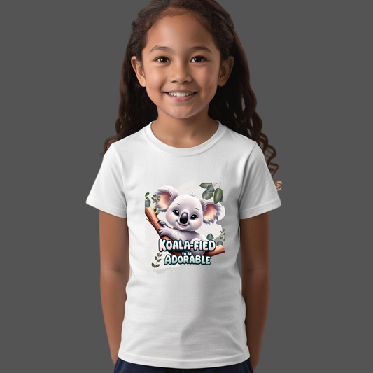 Koala-fied to Be Adorable - Baby T-Shirt