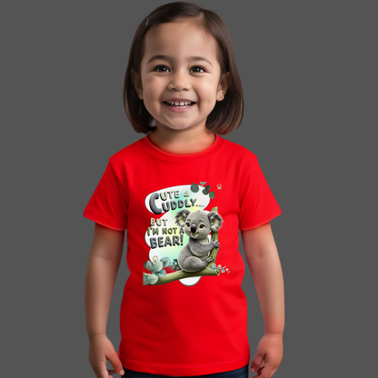 Cute & Cuddly - Koala Kids T-Shirt | 100% Cotton | Made in India
